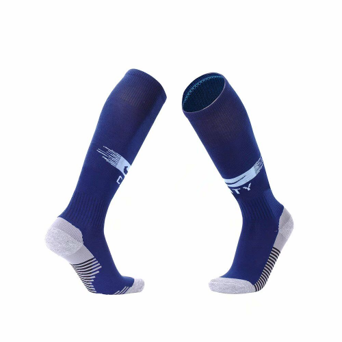 Manchester City 18/19 Home Soccer Jersey Socks